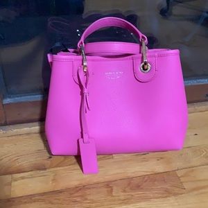 Armani satchel handbag barbie pink